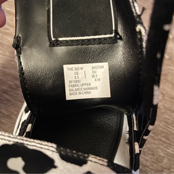 GOATS Sneakers THE 305 W PLATFORM
PRINTED CANVAS Sz 8.5 - Picture 6 of 7